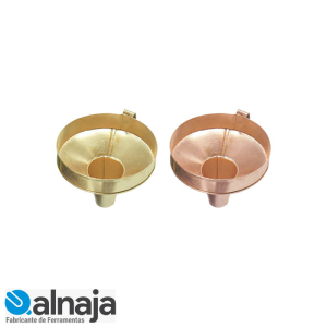 Funil reto de Bronze